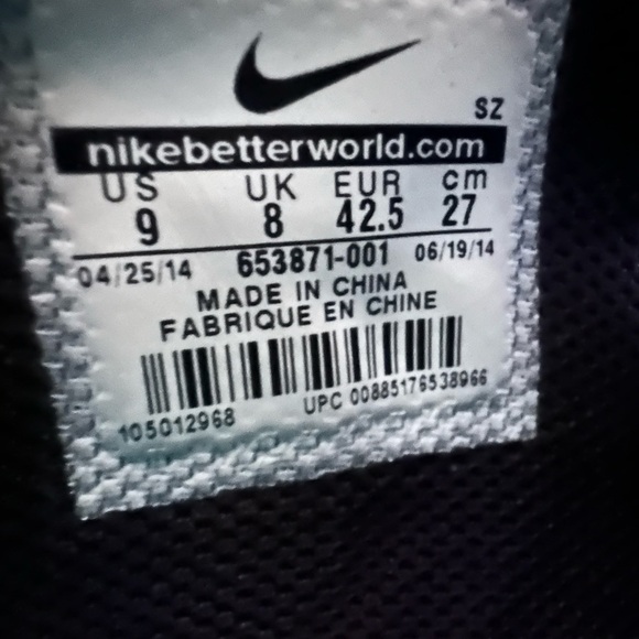 Nike KD VII Lifestyle black leather Size 9 - Picture 2 of 8